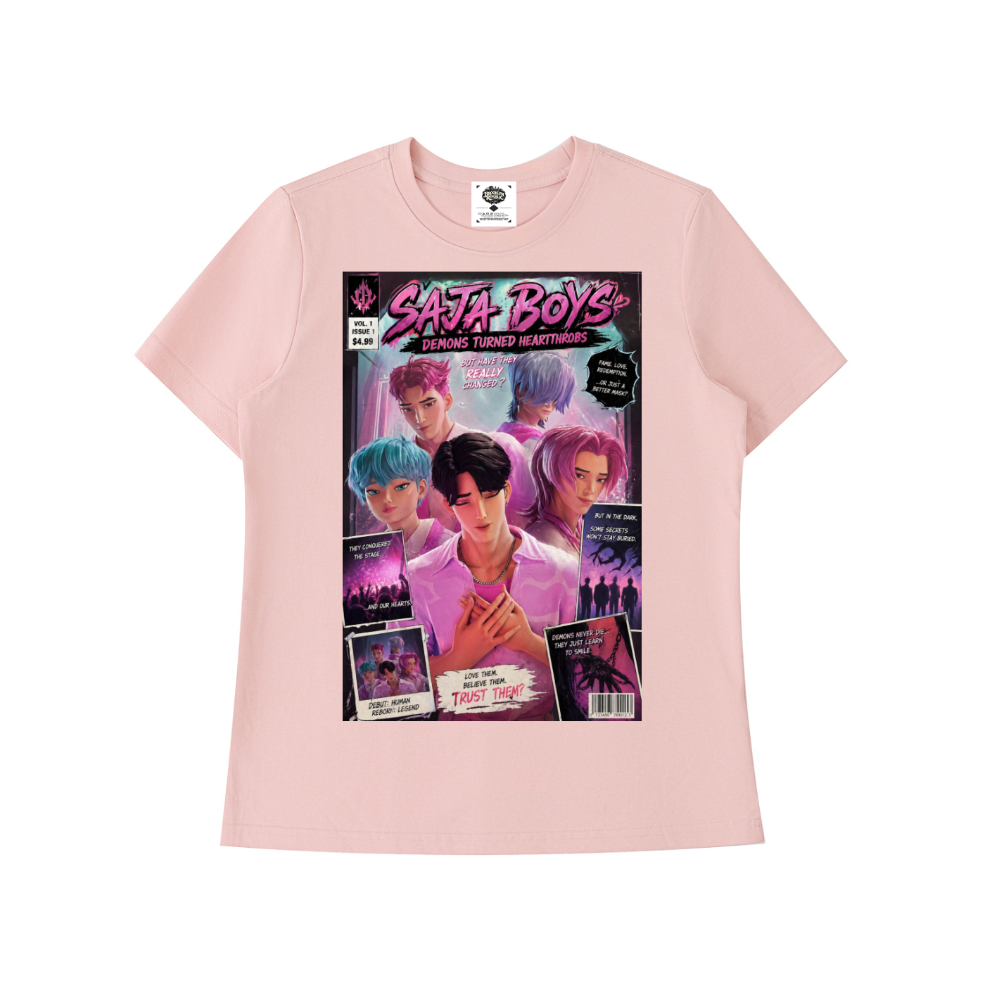 "Saja Boys" Essential Standard Shoulder T-Shirt