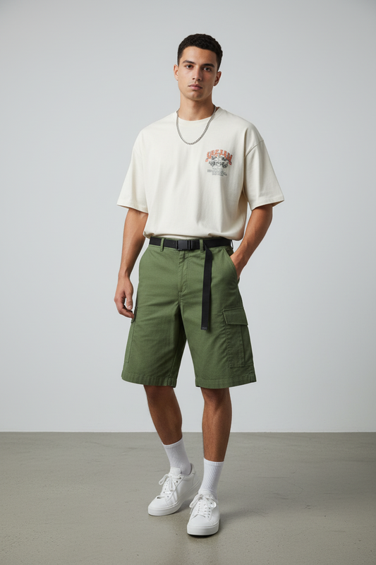 Brooklyn Republic essentials™ Woven Cargo Shorts