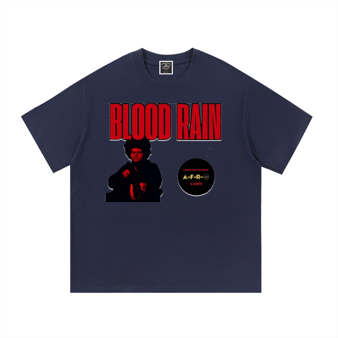 "Blood Rain" Cotton T-Shirt