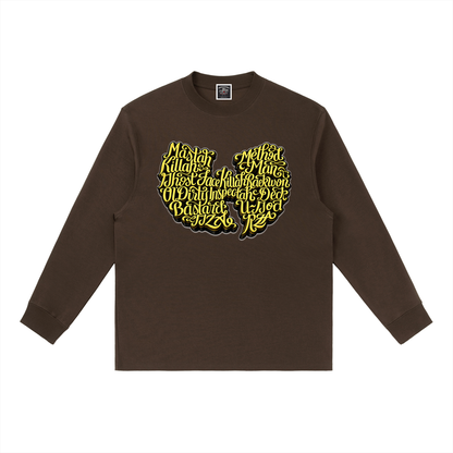 PYN™ x BKRP™ "It Was Written" Crewneck Long-Sleeve T-Shirt