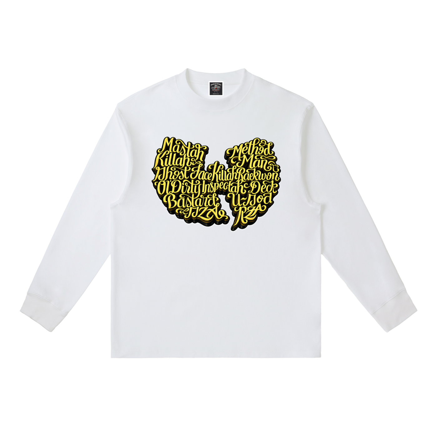 PYN™ x BKRP™ "It Was Written" Crewneck Long-Sleeve T-Shirt