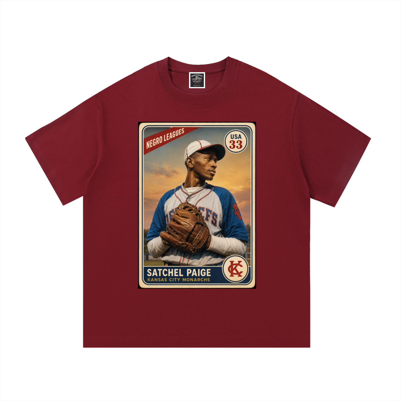 “Satchel Paige” Cotton T-Shirt