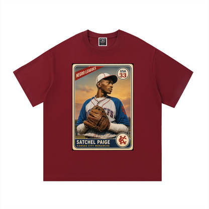 “Satchel Paige” Cotton T-Shirt