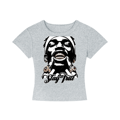 "Ghetto Heaven" Women's Cropped T-Shirt