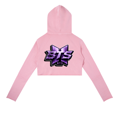 BTS™ x BKNY™ "Our Year" Vintage Washed Raw Edge Hoodie