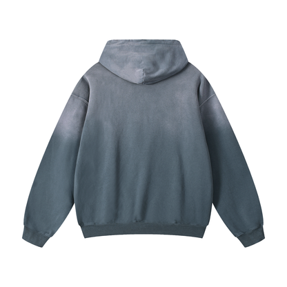 "Only Built 4 New York" Heavyweight Sunfade Oversized Hoodie