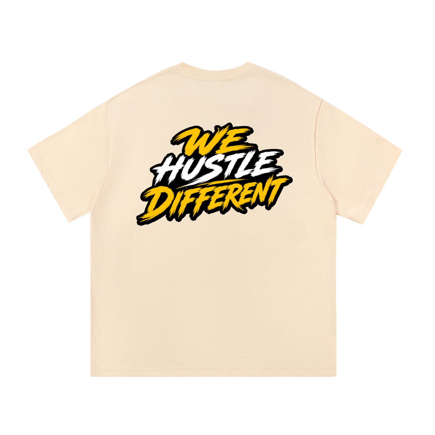 "Hustle Different" Cotton T-Shirt