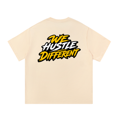 "Hustle Different" Cotton T-Shirt