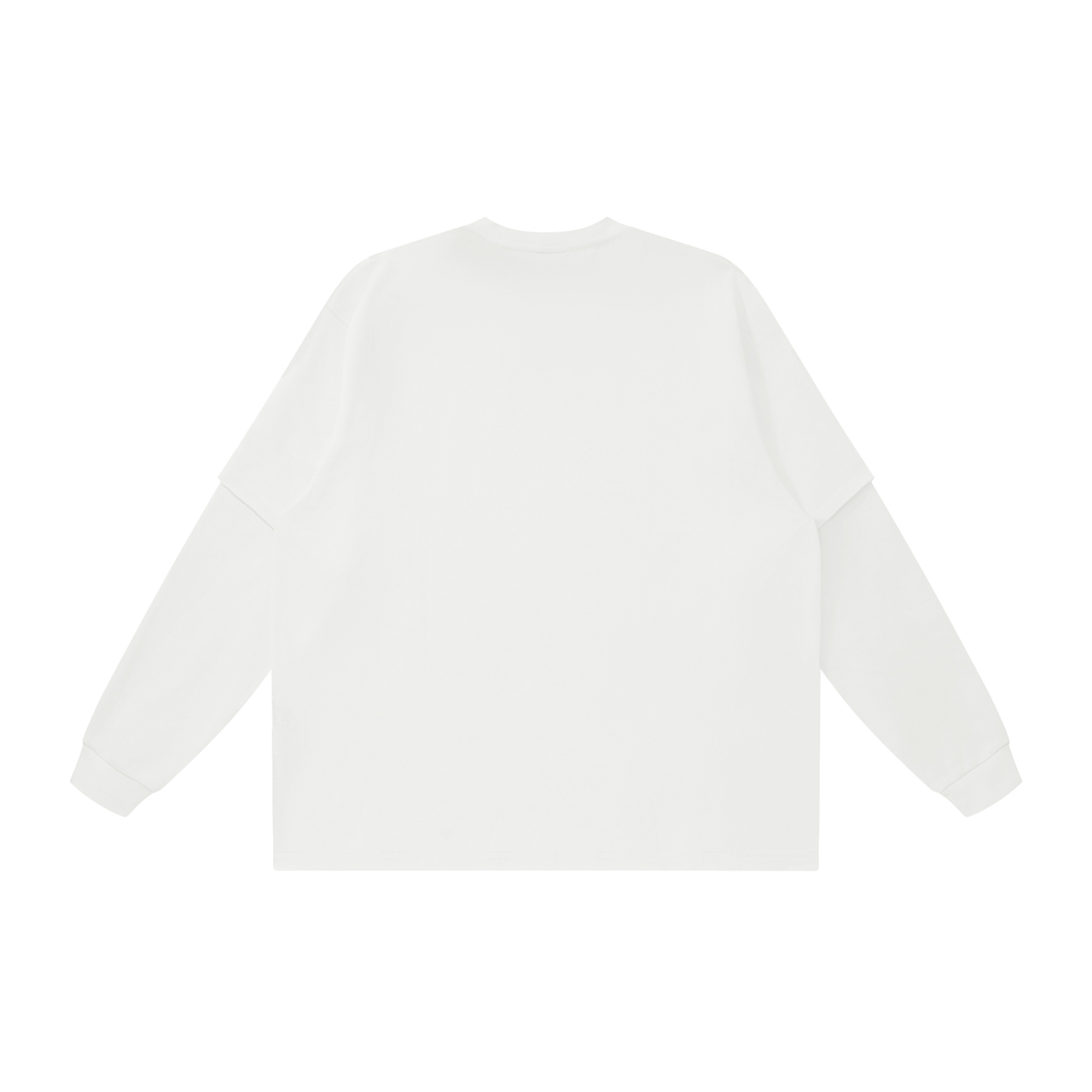 "Emperor's New Clothes" Layered Oversized T-Shirt