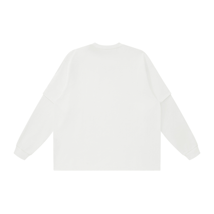 "Emperor's New Clothes" Layered Oversized T-Shirt