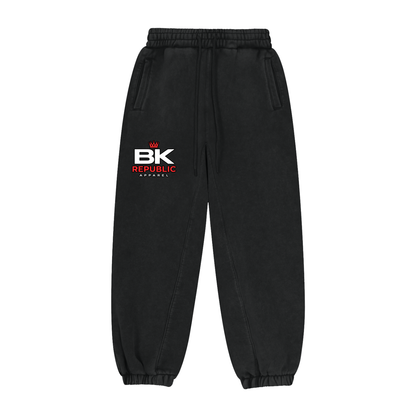 "Brooklyn Republic Essentials" Block Party Fleeced Jogger Sweatpants