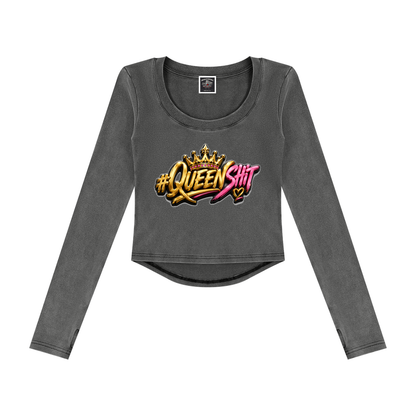 Women’s Vintage Wash Crop T-Shirt