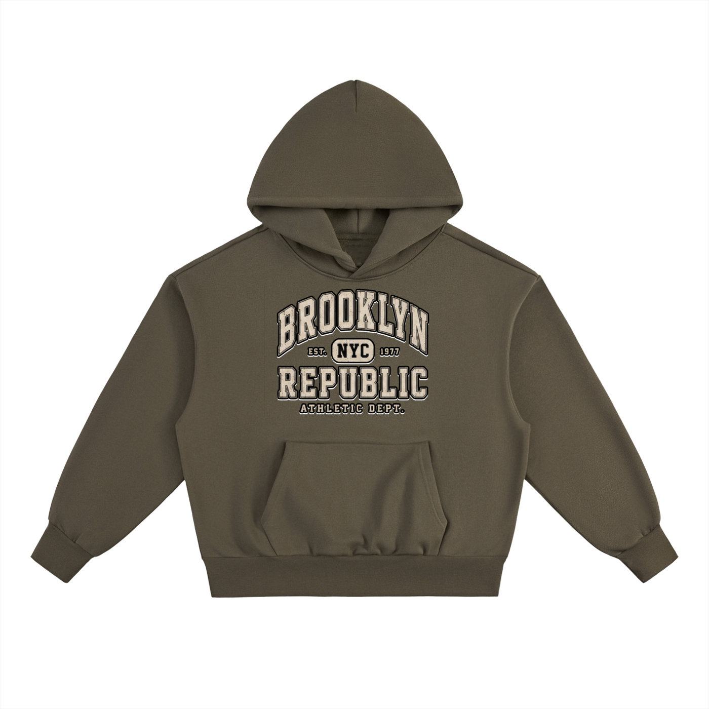 "Brooklyn Republic Essentials" Heavyweight Fleece Hoodie