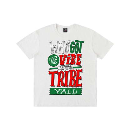 "The Vibe" Cotton T-Shirt