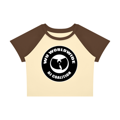 PYN™ "Wu World DJ Coalition" Women’s Raglan Color Block Baby T-Shirt