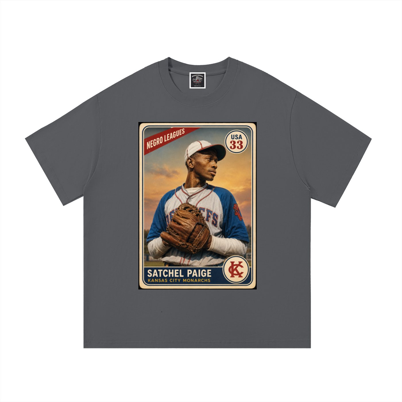 “Satchel Paige” Cotton T-Shirt