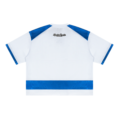 Brooklyn Republic essentials™ Raglan Sleeve Mesh Boxy T-Shirt