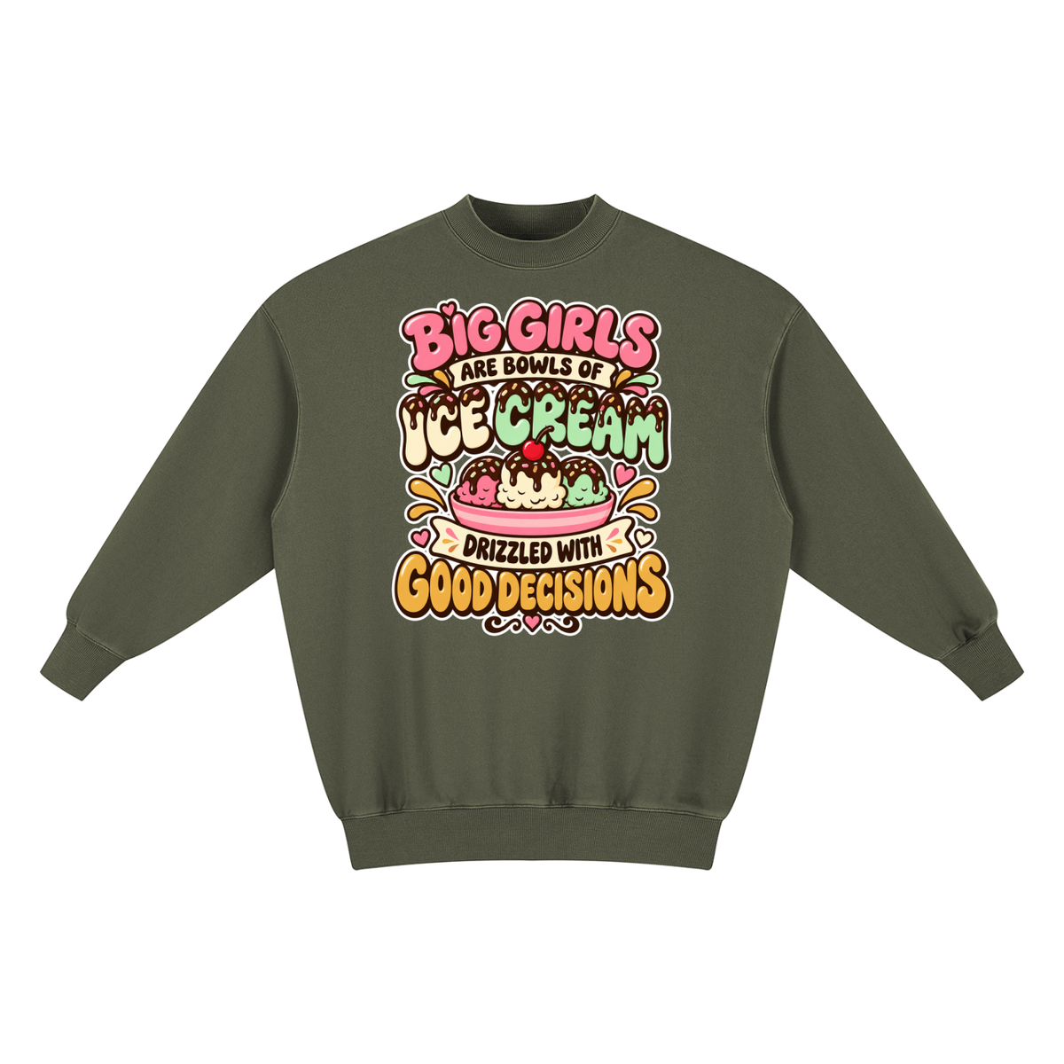 "Goodies" Women's Vintage Wash Pullover Dress