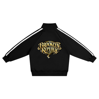 Kids’ Contrast Tape Coach Jacket