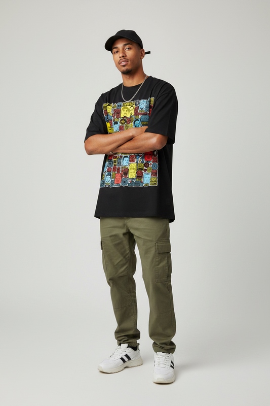 "Return to Mecca" Boxy Oversized T-Shirt