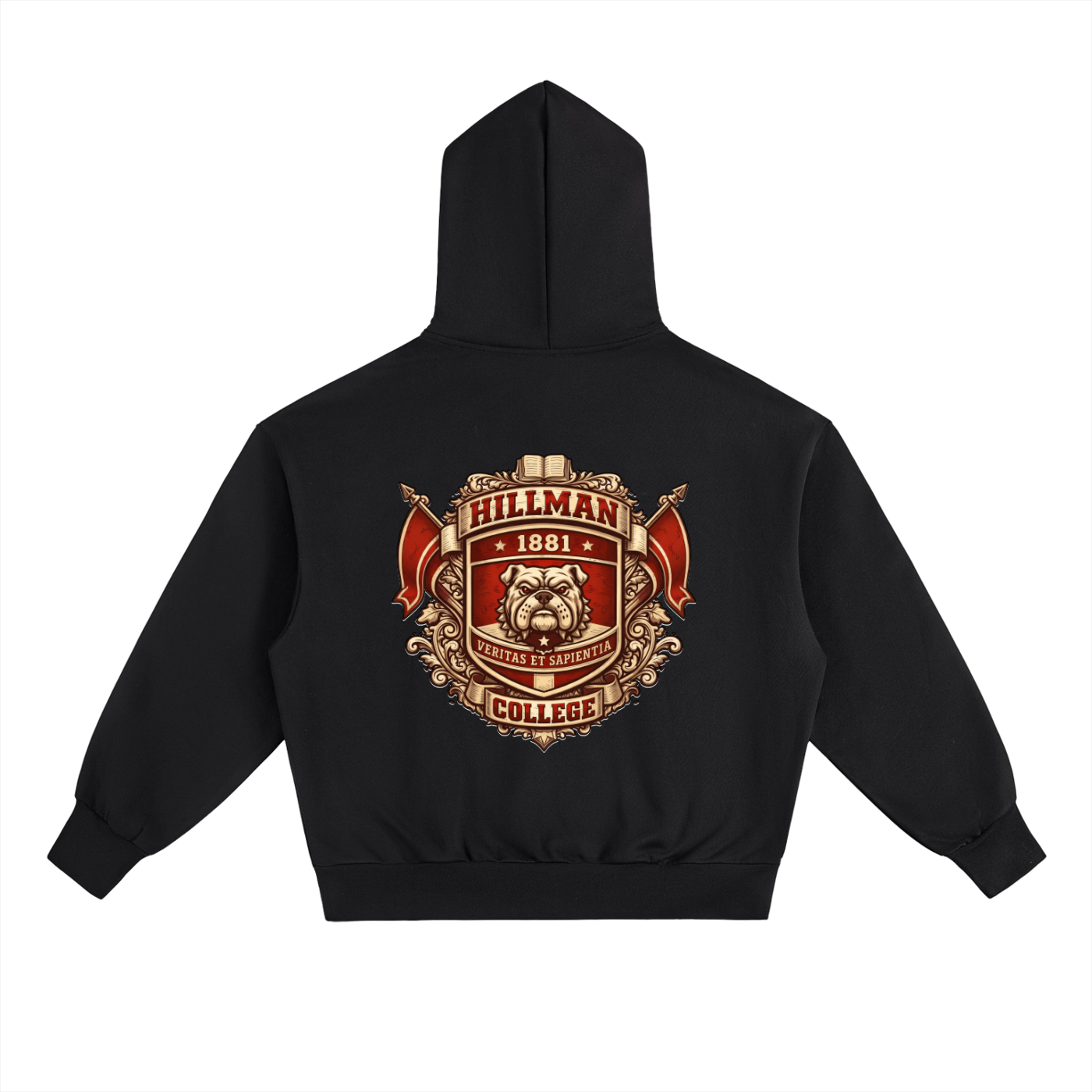 "HILLMAN" Essential Heavyweight Fleece Hoodie