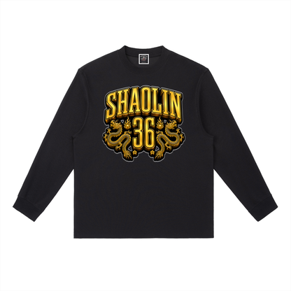 PYN™ x BKRP™ "Golden Dragon" Crewneck Long-Sleeve T-Shirt