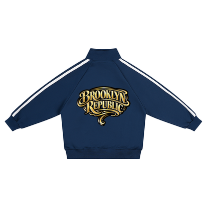 Brooklyn Republic Essentials™ Kids’ Contrast Tape Coach Jacket
