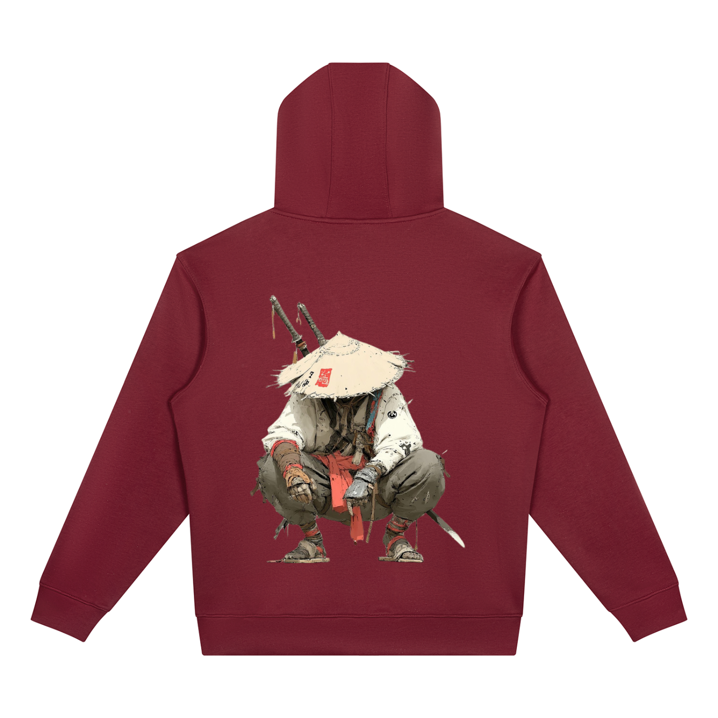 "Bushidokan" Drop Shoulder Full Zip Hoodie