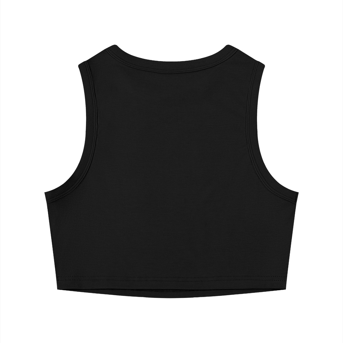 "Ladies First Comic Vol.1" Women's Tight Crewneck Crop Tank Top