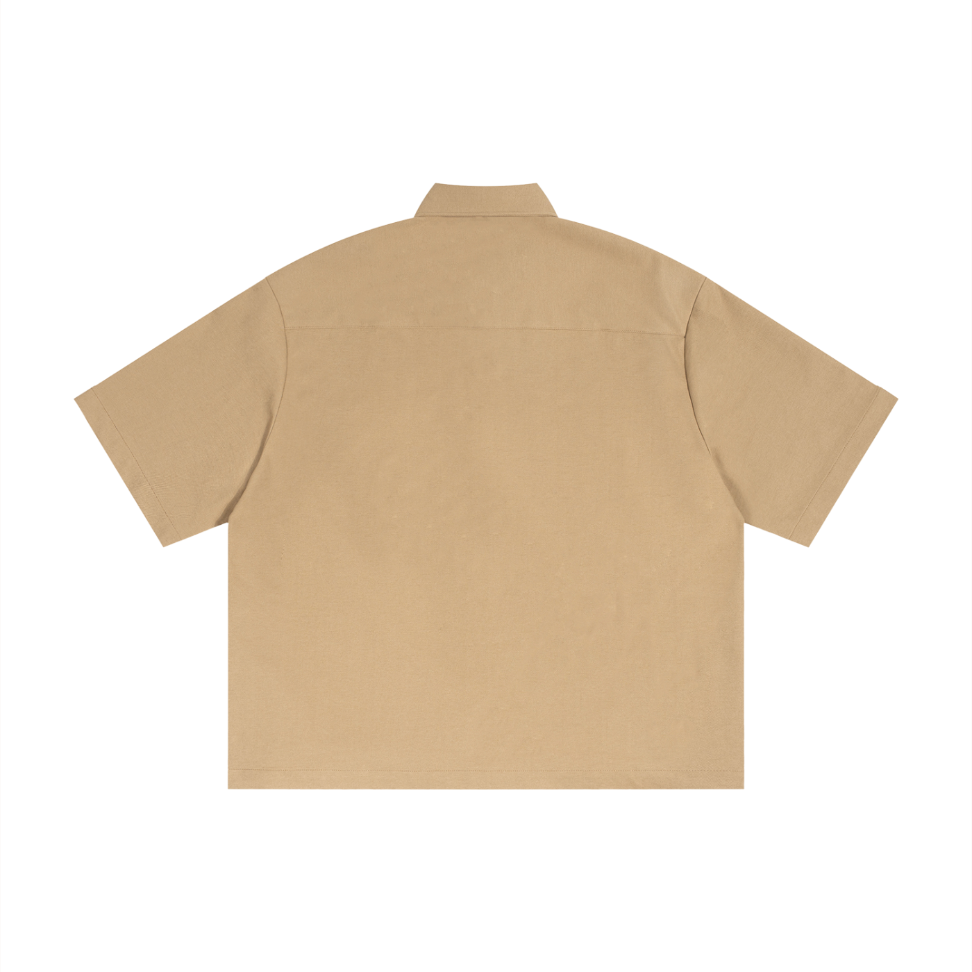 PYN™ X BKRP™ "PYN Official" Boxy Heavyweight Short Sleeve Button-Up