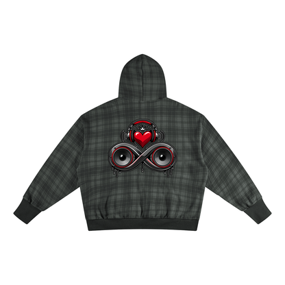 Infinity Sione™ "Heartbeatz" Plaid Money Sweatsuit