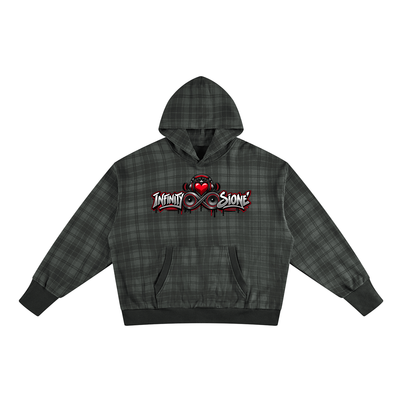 Infinity Sione™ "Heartbeatz" Plaid Money Sweatsuit
