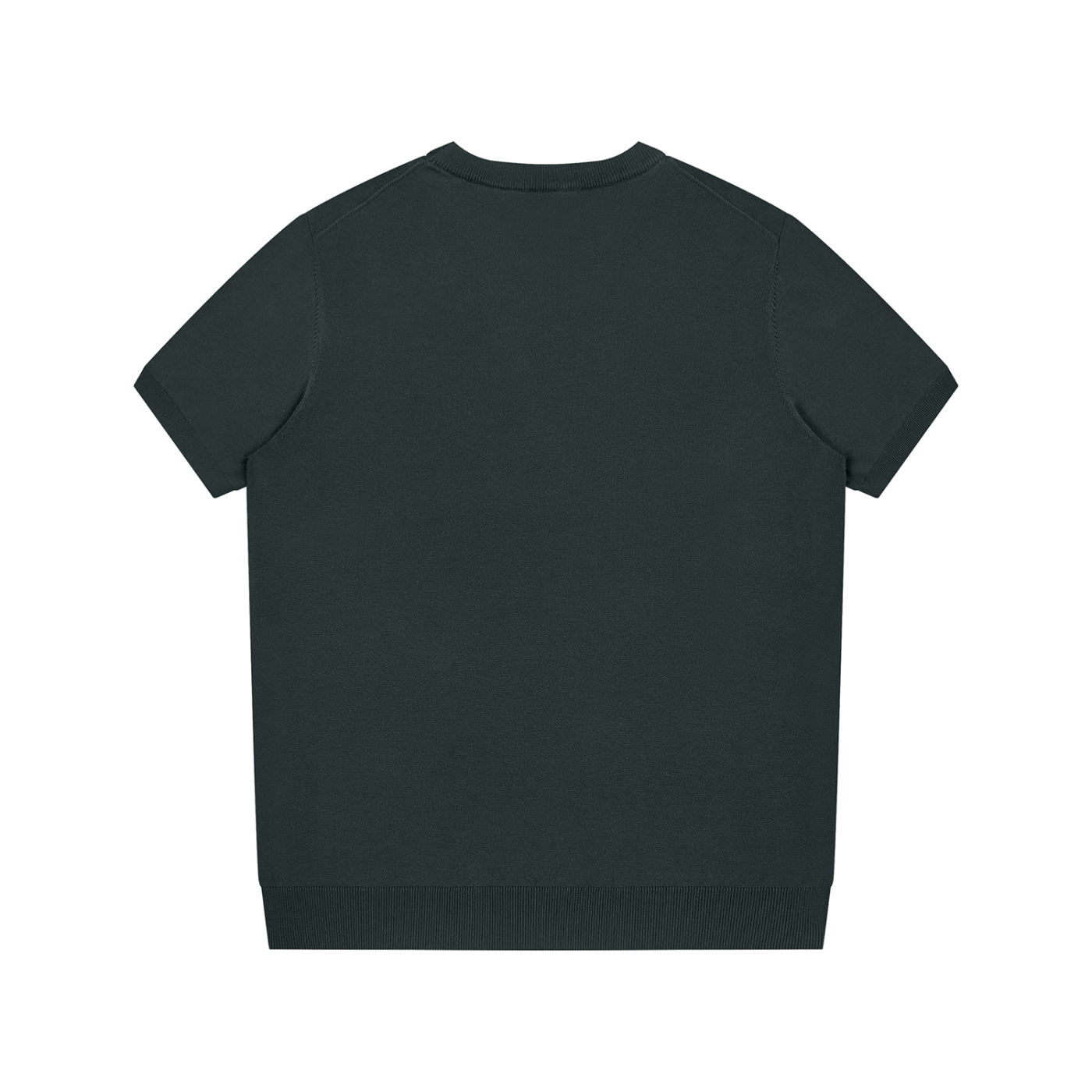 "Brooklyn Republic Essentials" Crewneck Knit T-Shirt
