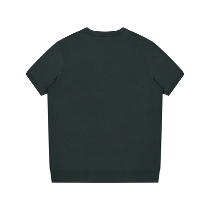 "Brooklyn Republic Essentials" Crewneck Knit T-Shirt