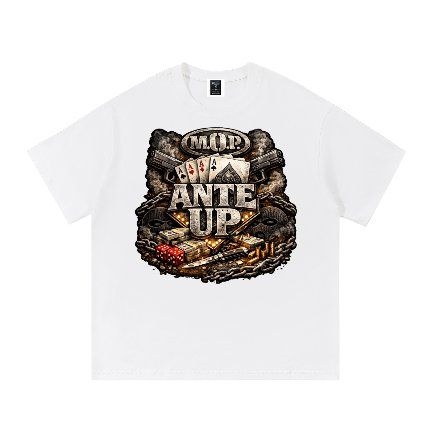 "Ante Up" Cotton T-Shirt
