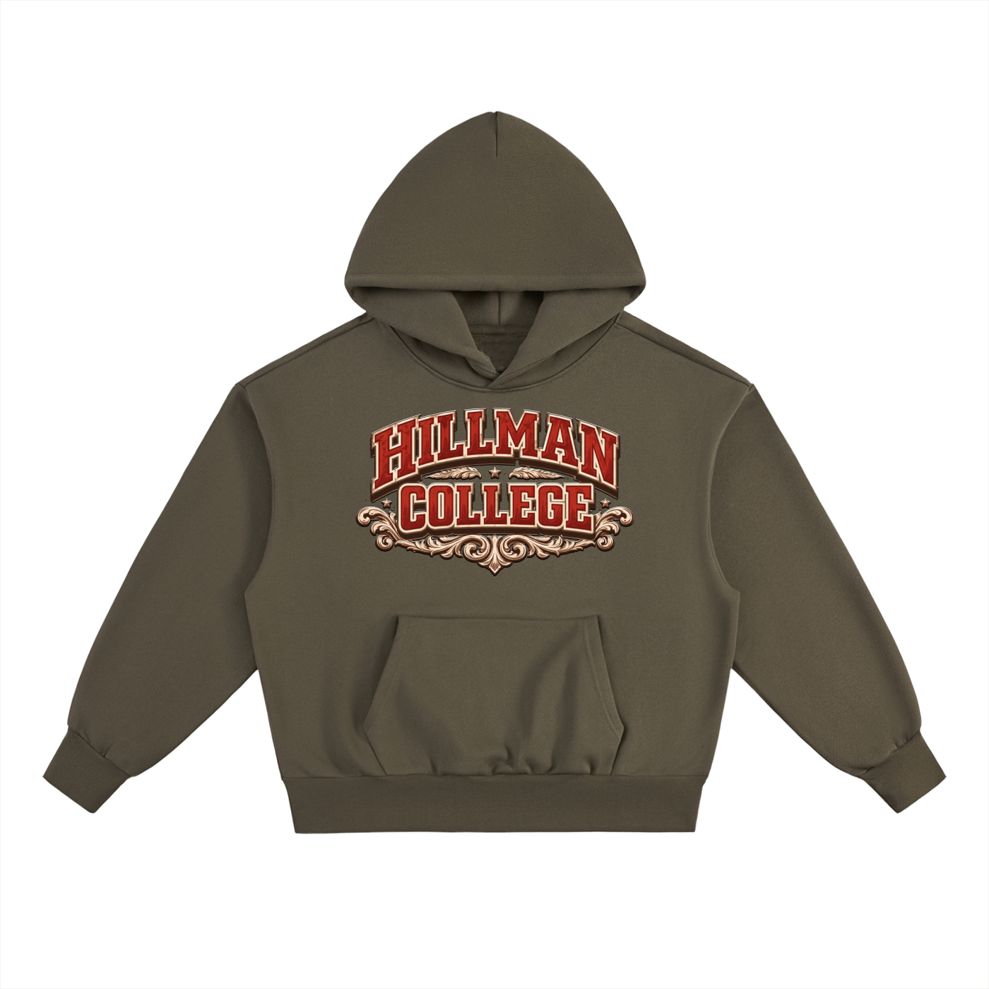 "HILLMAN" Essential Heavyweight Fleece Hoodie