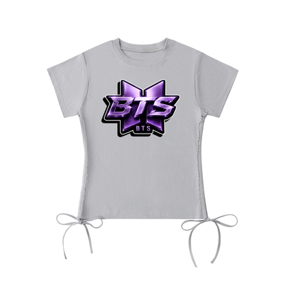 BTS™ x BKNY™ "Army" Women's Essential Drawstring T-Shirt