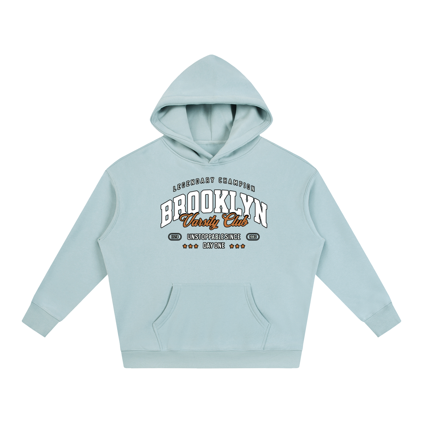 "Varsity Club" Oversize Fleeced Hoodie