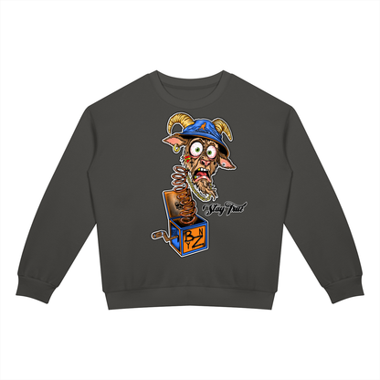 Brooklyn Zoo™ "Jumpin Jackass" Drop Shoulder Crewneck Sweatsuit