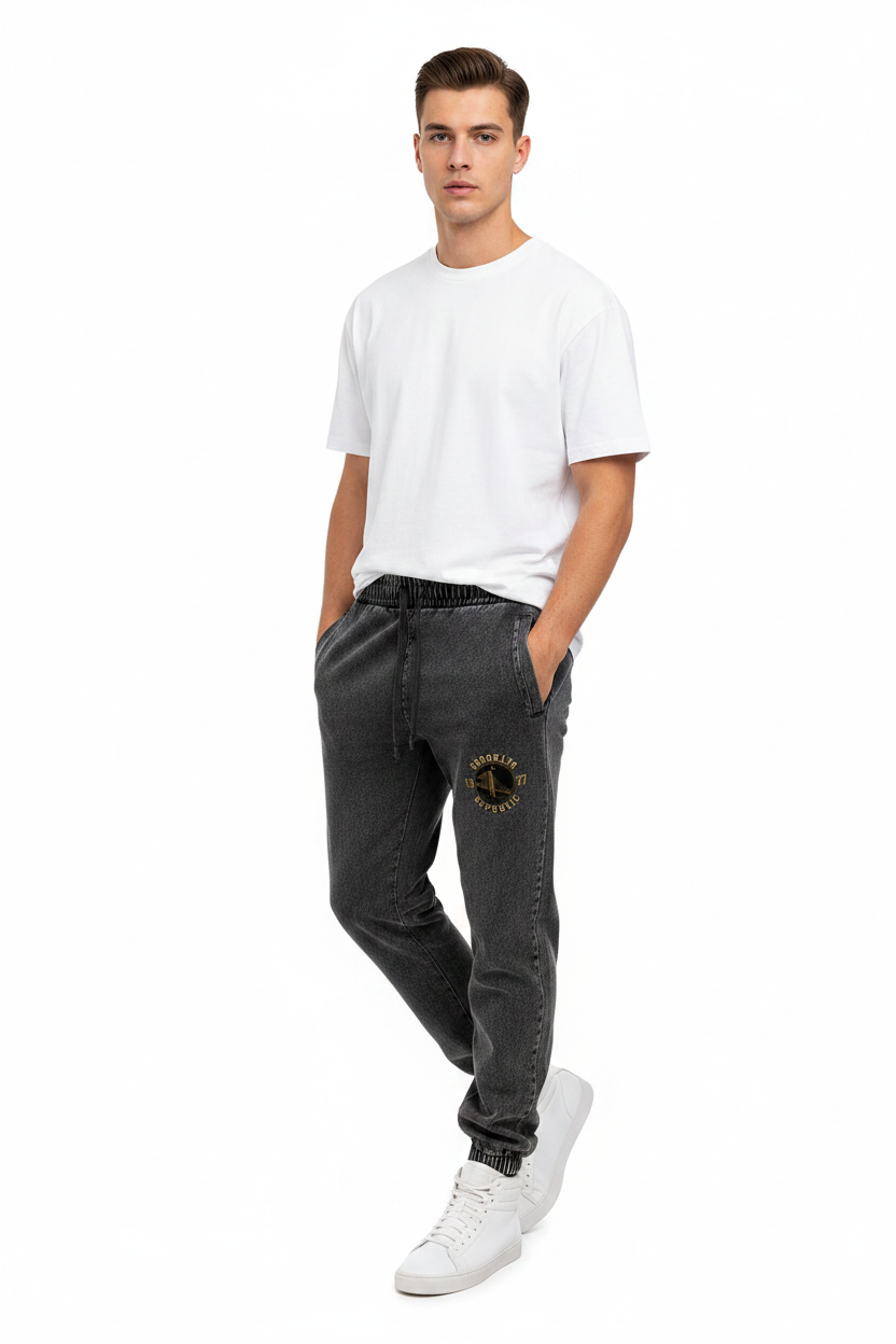 Brooklyn Republic essentials™ Snow Wash Jogger Sweatpants