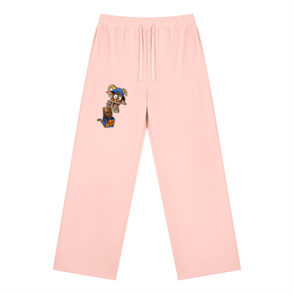 Brooklyn Zoo™ "Jumpin Jackass" Drop Shoulder Crewneck Sweatsuit