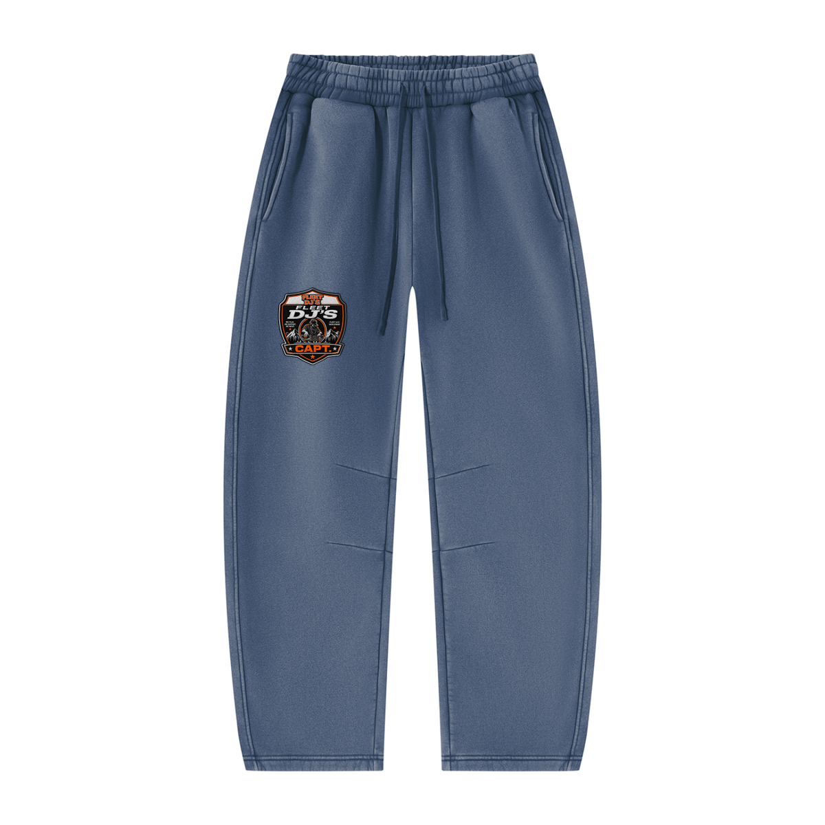 "Fleet DJ's" Vintage Wash Boxy Fleece Sweatsuit
