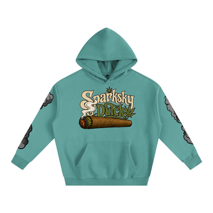 "Sparksky & Dutch" Oversize Fleeced Hoodie