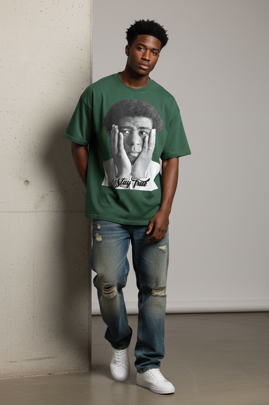 "Little Richard" Heavyweight Drop Shoulder T-Shirt