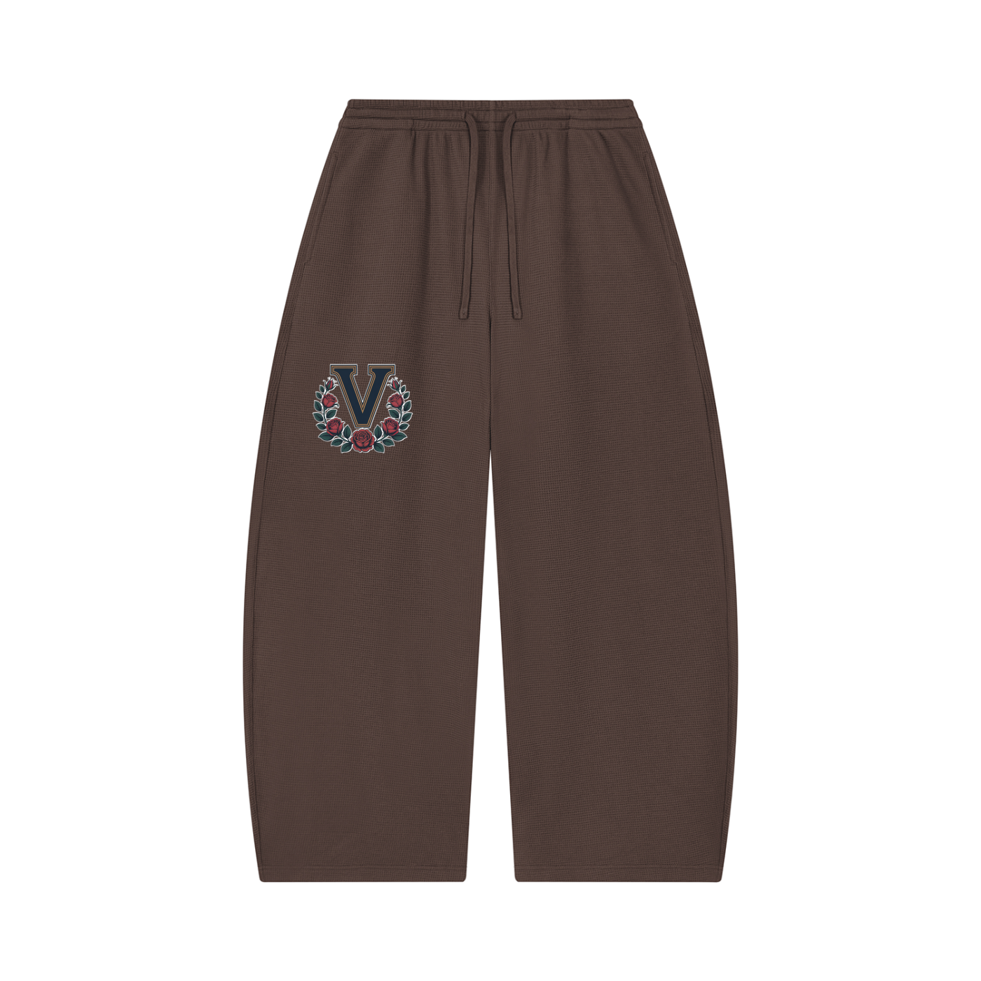 "VARSITY" Waffle Cotton Sweatsuit
