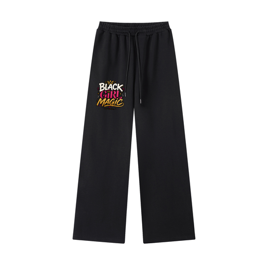 "Black Girl Magic" Straight-Leg Sweatpants