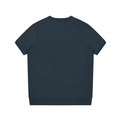 "Brooklyn Republic Essentials" Crewneck Knit T-Shirt