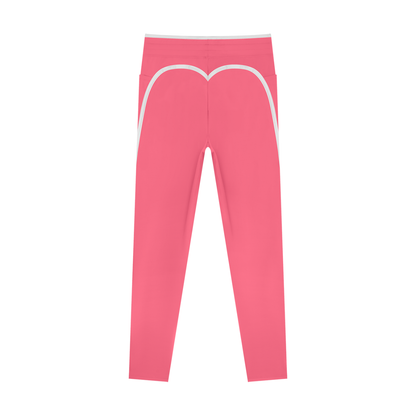 "Brooklyn Republic Essentials" Women’s Color Block Yoga Leggings