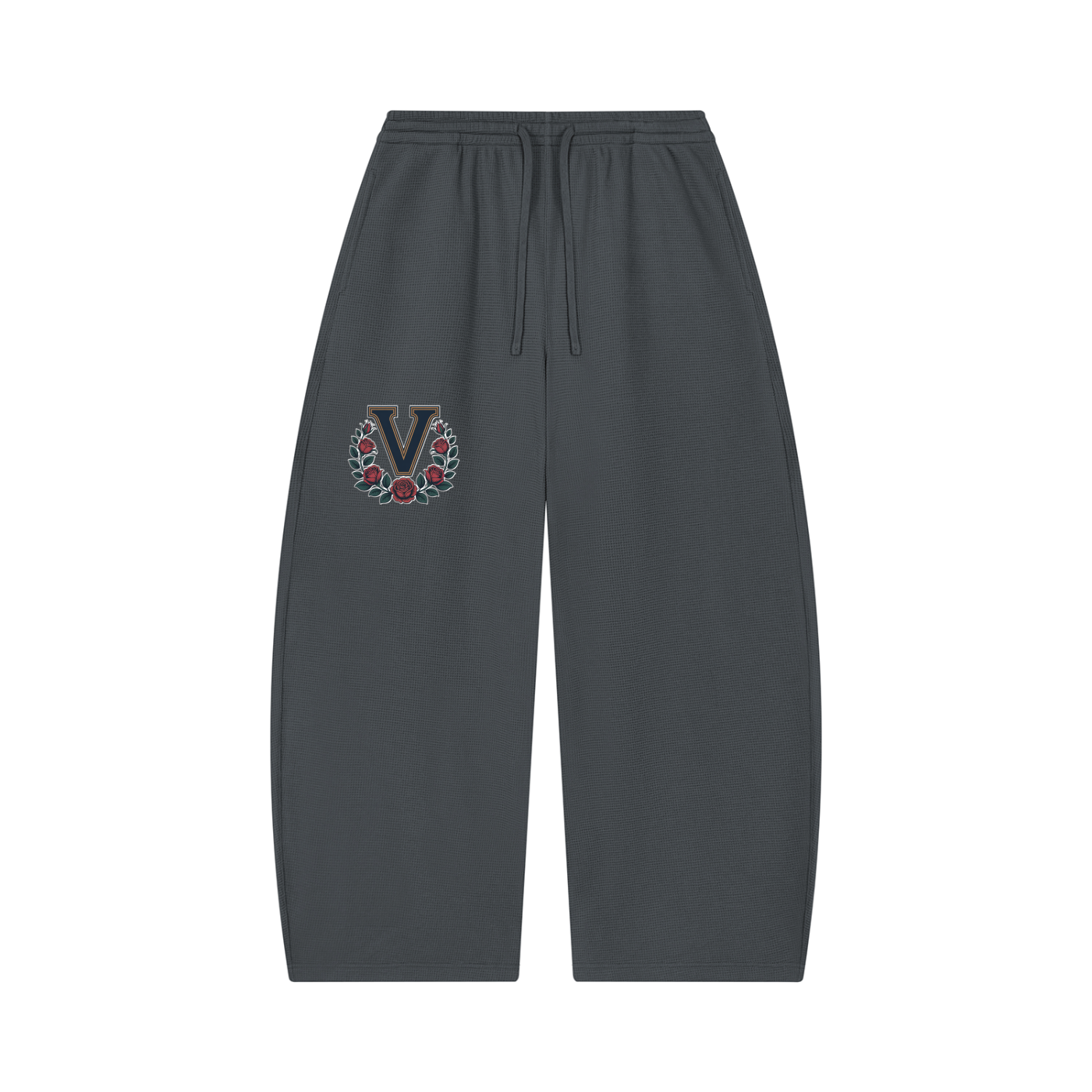 "VARSITY" Waffle Cotton Sweatsuit