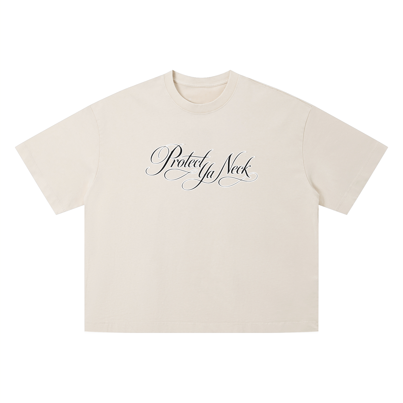 PYN™ x BKRP™  "PYN Official" Vintage Wash Boxy T-Shirt